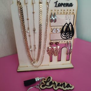 Porta accesorios + llavero