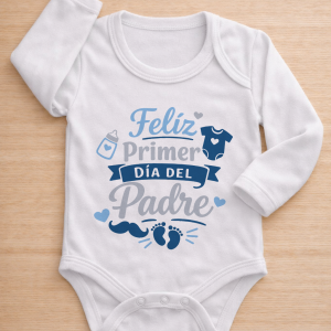 Body de bebé Feliz primer dia del Padre